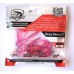 Силиконовая приманка на хищную рыбу, Taipan Crazy Sweep, 2,5 дюйма, 12шт/уп, цвет №02 Mistik pink